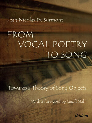 cover image of From Vocal Poetry to Song